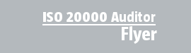 Flyer ISO 20000 Auditor APMG