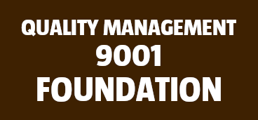 Quality Management 9001 Foundation