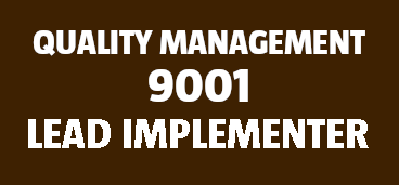 Quality Management 9001 Lead Implementer