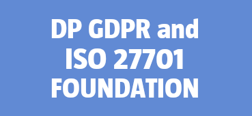 Proteção Dados RGPD ISO 27701 Foundation - Data Protection