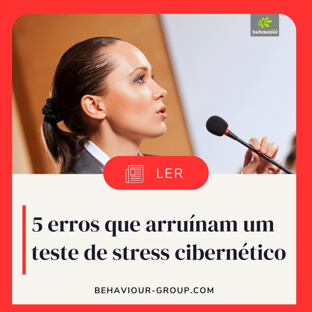 5 erros teste stress cibernetico