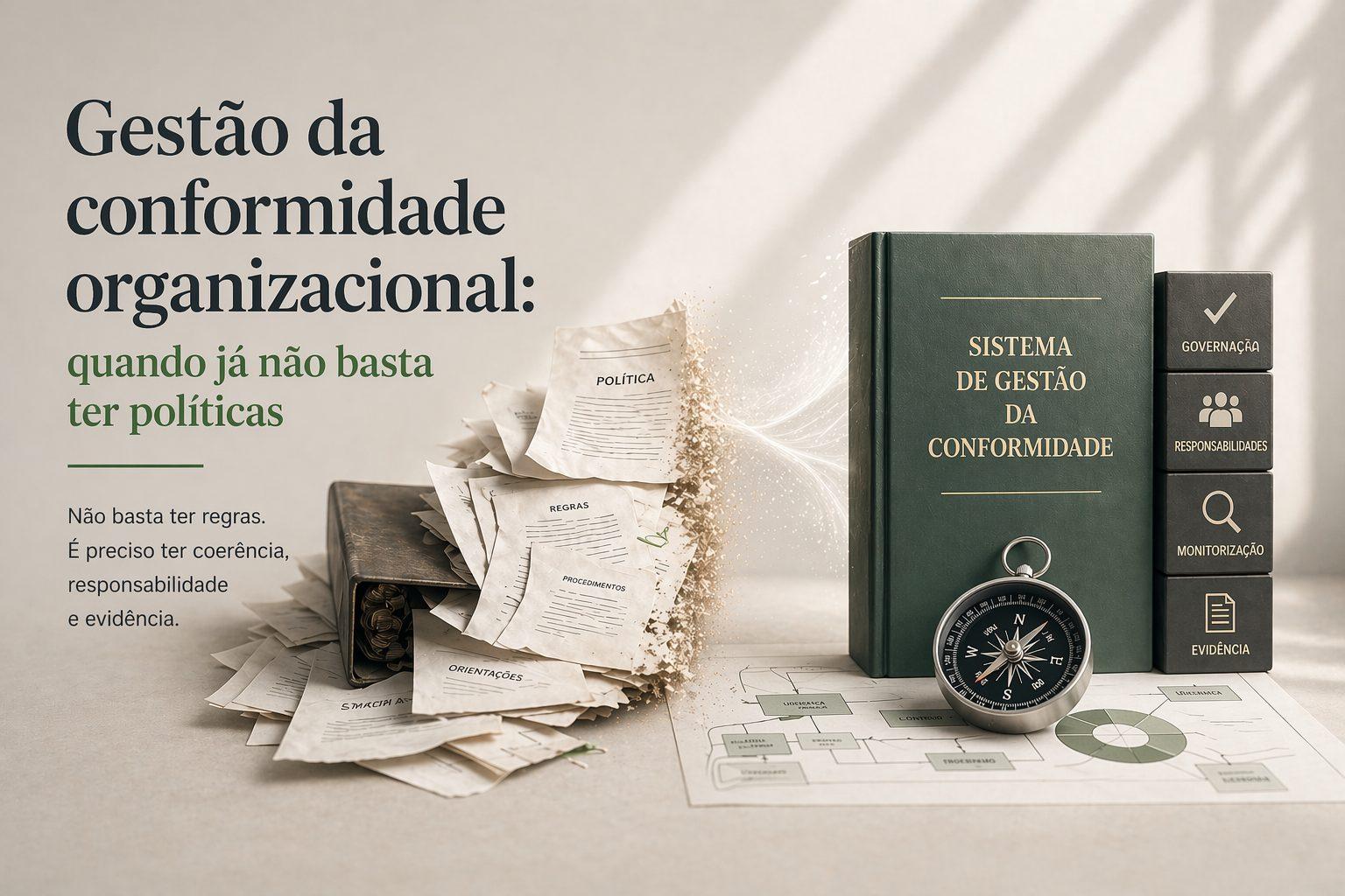 Gestão conformidade organizacional quando já não basta ter políticas
