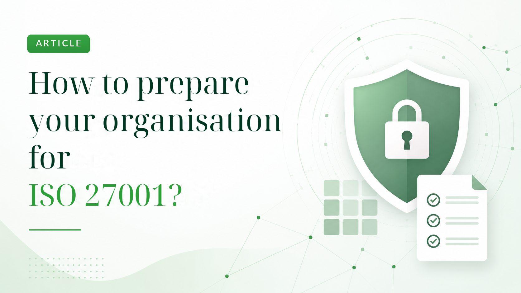 How to Prepare your Organisation For