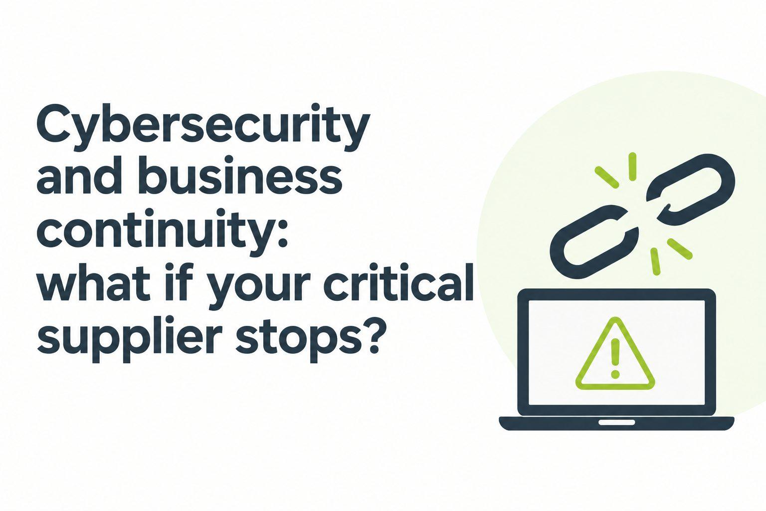 Cybersecurity Supply Chain Warning