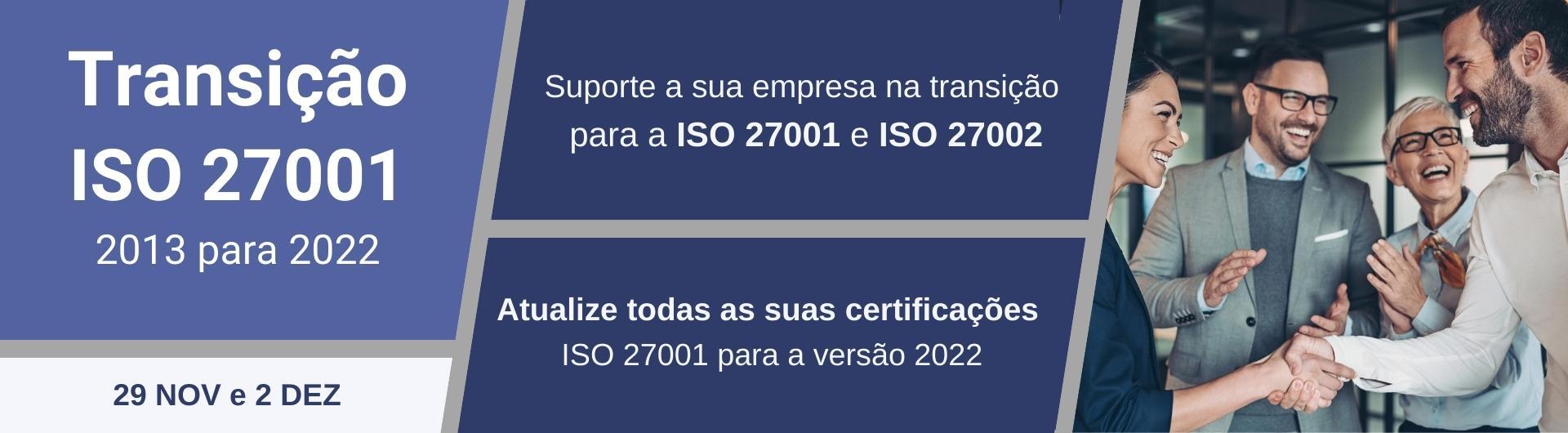 Banner ISO 27001 Transition